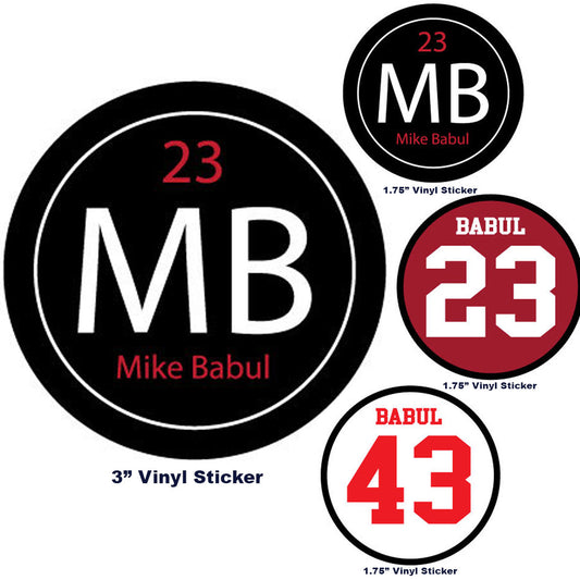 Mike Babul Vinyl Stickers